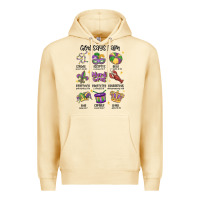 Pina Colada god says i am mardi gras Premium Hoodie - MaliasSmallBusiness
