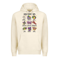 Tofu god says i am mardi gras Premium Hoodie - MaliasSmallBusiness