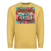 Antique Gold nurse fuel coffee cups Premium Sweatshirt - Jasminsmagicworld