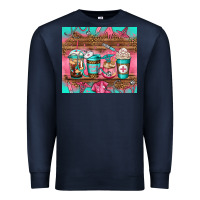 Navy nurse fuel coffee cups Premium Sweatshirt - Jasminsmagicworld