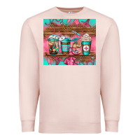 Pale Pink nurse fuel coffee cups Premium Sweatshirt - Jasminsmagicworld
