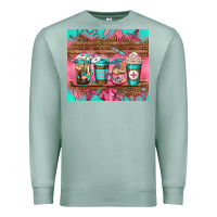Seafoam nurse fuel coffee cups Premium Sweatshirt - Jasminsmagicworld
