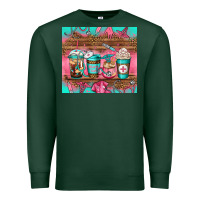 Sports Green nurse fuel coffee cups Premium Sweatshirt - Jasminsmagicworld