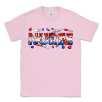 Bubblegum Pink american nurse Classic Tee - texasbilliewilder