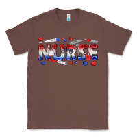 Chestnut american nurse Classic Tee - texasbilliewilder