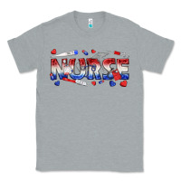 Heather Grey american nurse Classic Tee - texasbilliewilder