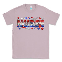Lilac american nurse Classic Tee - texasbilliewilder