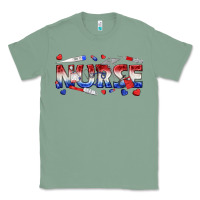 Sage american nurse Classic Tee - texasbilliewilder