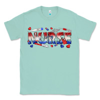 Seafoam american nurse Classic Tee - texasbilliewilder