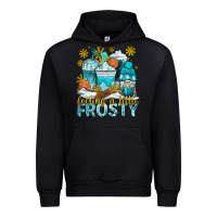 Black feeling a little frosty coffee cups Urban Hoodie - NancyCooperArtShop
