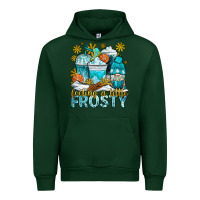 Forest Green feeling a little frosty coffee cups Urban Hoodie - NancyCooperArtShop