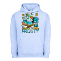 Pigment Grape Ice feeling a little frosty coffee cups Urban Hoodie - NancyCooperArtShop