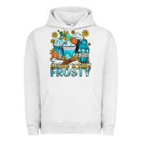 Pigment Lunar Rock feeling a little frosty coffee cups Urban Hoodie - NancyCooperArtShop
