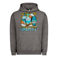 Pigment Tornado feeling a little frosty coffee cups Urban Hoodie - NancyCooperArtShop