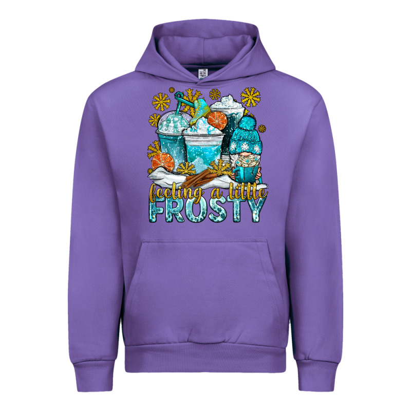 Feeling A Little Frosty Coffee Cups Urban Hoodie by NancyCooperArtShop | Teevron