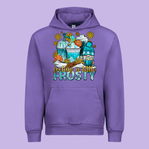 Feeling A Little Frosty Coffee Cups Urban Hoodie Designed By Nancycooperartshop