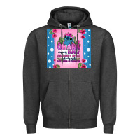 Charcoal Heather ohana means family stitch Zipper Hoodie - Zillion Design Studio