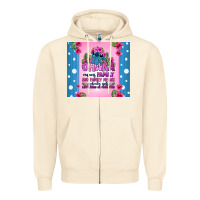 Sandshell ohana means family stitch Zipper Hoodie - Zillion Design Studio