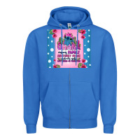True Royal ohana means family stitch Zipper Hoodie - Zillion Design Studio