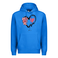 True Royal mimi flower heart Premium Hoodie - MaliasSmallBusiness
