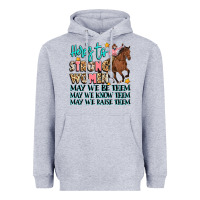 Heather Grey heres to strong women Heavyweight Hoodie - Artiststas