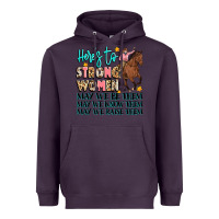 Plum heres to strong women Heavyweight Hoodie - Artiststas