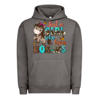 Pigment Tornado just a girl who loves horses Urban Hoodie - NancyCooperArtShop