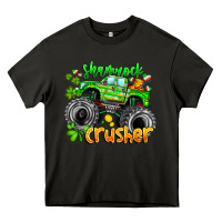 Asphalt Shamrock Crusher Heavy Core Tee - CowhideDigitalArt