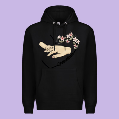 Personalized Grandma Premium Hoodie Designed By Maliassmallbusiness