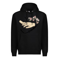 Black personalized grandma Premium Hoodie - MaliasSmallBusiness