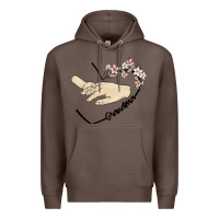 Coffee personalized grandma Premium Hoodie - MaliasSmallBusiness