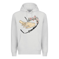 Dove Grey personalized grandma Premium Hoodie - MaliasSmallBusiness