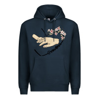 Navy personalized grandma Premium Hoodie - MaliasSmallBusiness