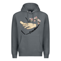 Rock personalized grandma Premium Hoodie - MaliasSmallBusiness