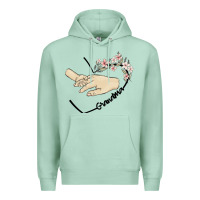 Seafoam personalized grandma Premium Hoodie - MaliasSmallBusiness