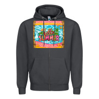 Smoke hello summer Zipper Hoodie - Zillion Design Studio