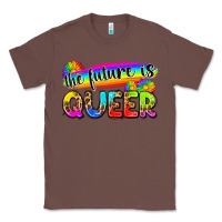 Chestnut the future is queer Classic Tee - Zillion Design Studio