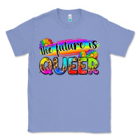 Colony Blue the future is queer Classic Tee - Zillion Design Studio
