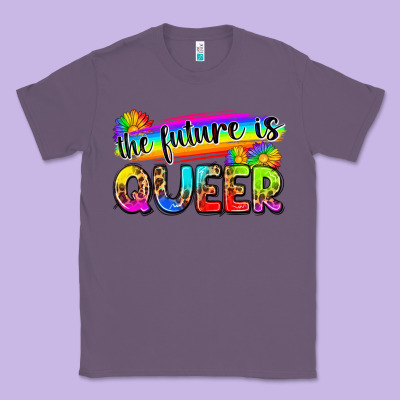 The Future Is Queer Classic Tee Designed By Zillion Design Studio