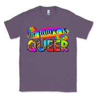 Lavender the future is queer Classic Tee - Zillion Design Studio
