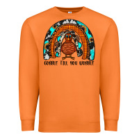 Carrot gobble till you wobble rainbow Premium Sweatshirt - JahusDesignShop