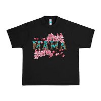 Black mama with cherry blossoms Urban Heavy Tee - Artiststas