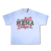 Grape Ice mama with cherry blossoms Urban Heavy Tee - Artiststas