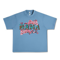 Pebble Blue mama with cherry blossoms Urban Heavy Tee - Artiststas