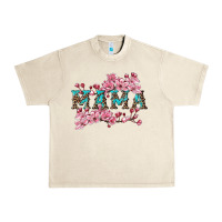 Sandshell mama with cherry blossoms Urban Heavy Tee - Artiststas