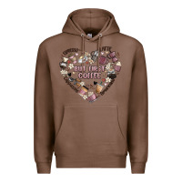 Chestnut but first coffee Premium Hoodie - MaliasSmallBusiness