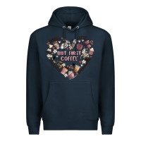 Navy but first coffee Premium Hoodie - MaliasSmallBusiness