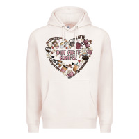 Pale Pink but first coffee Premium Hoodie - MaliasSmallBusiness