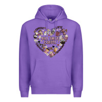 Purple but first coffee Premium Hoodie - MaliasSmallBusiness