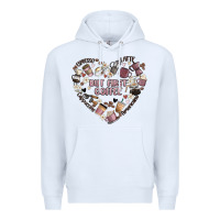 White but first coffee Premium Hoodie - MaliasSmallBusiness